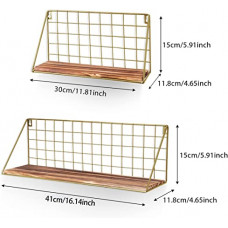 2 goldene Schweberegale 2 goldene Schweberegale